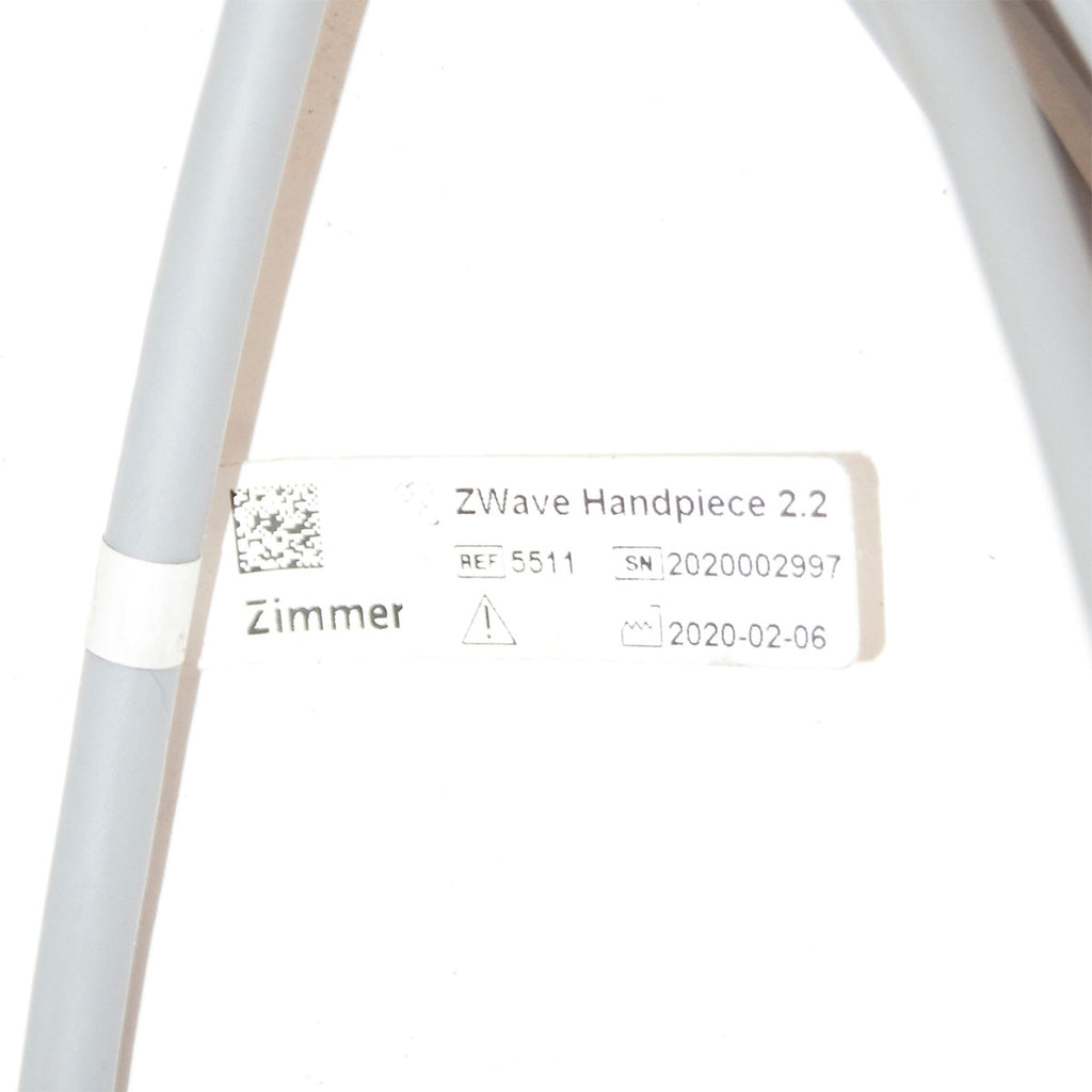Zimmer ZWave Handpiece 2.2 Radial Shockwave Therapy Z-Wave PARTS As-Is (FN)