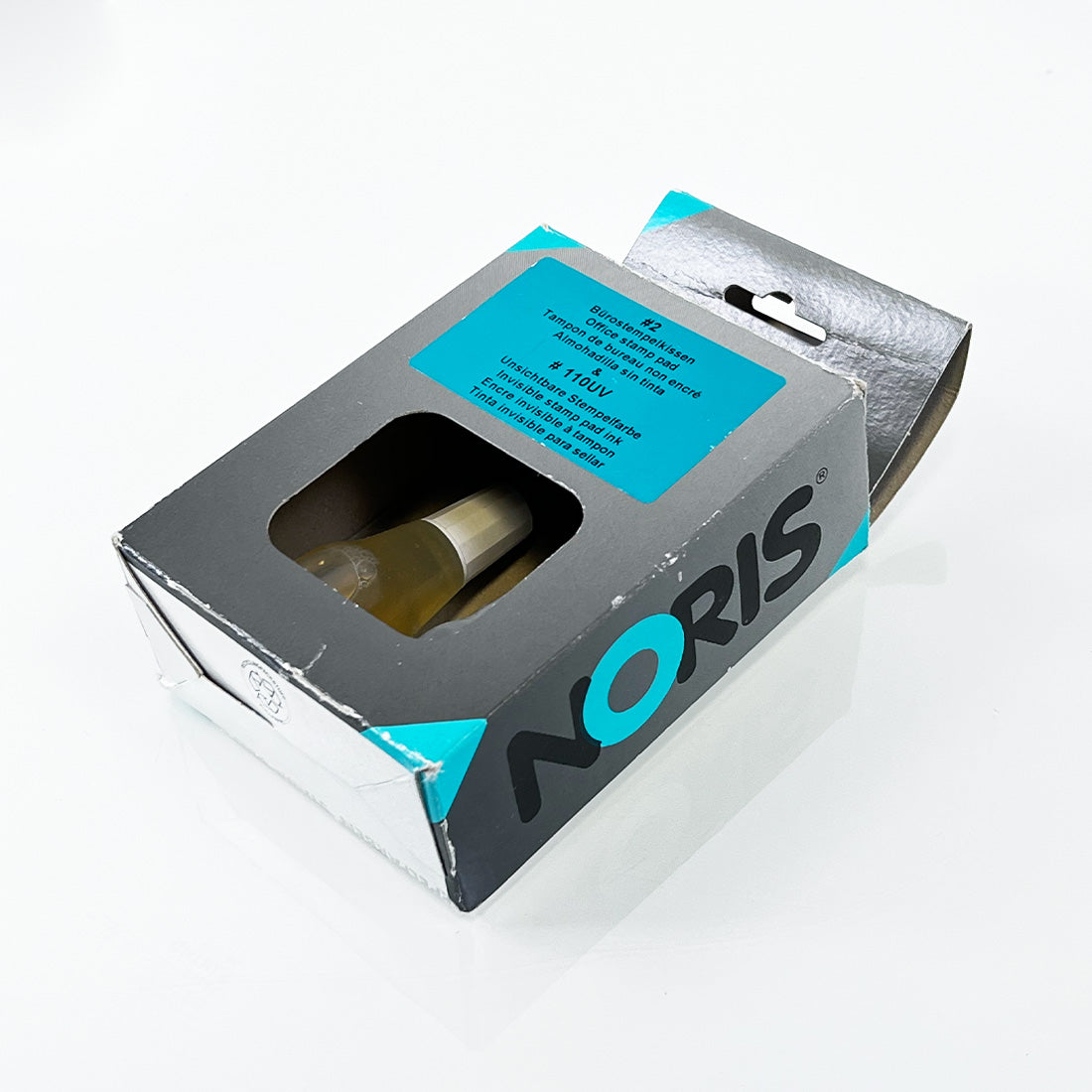 Noris #110UV Invisible Endorsing Ink Green Blue UV Lighting #110 PARTS Open Box