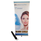 BTL Exilis Ultra Look Different Feel Different Office Market Banner 34in x 81in