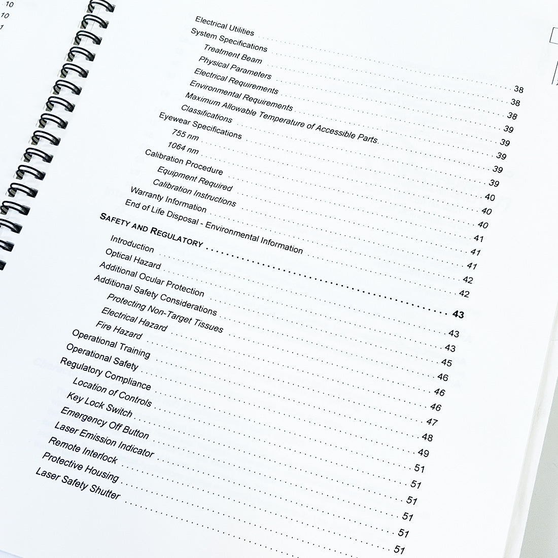 Cutera Excel HR Laser Operator Manual User Operations Guide Booklet D1492
