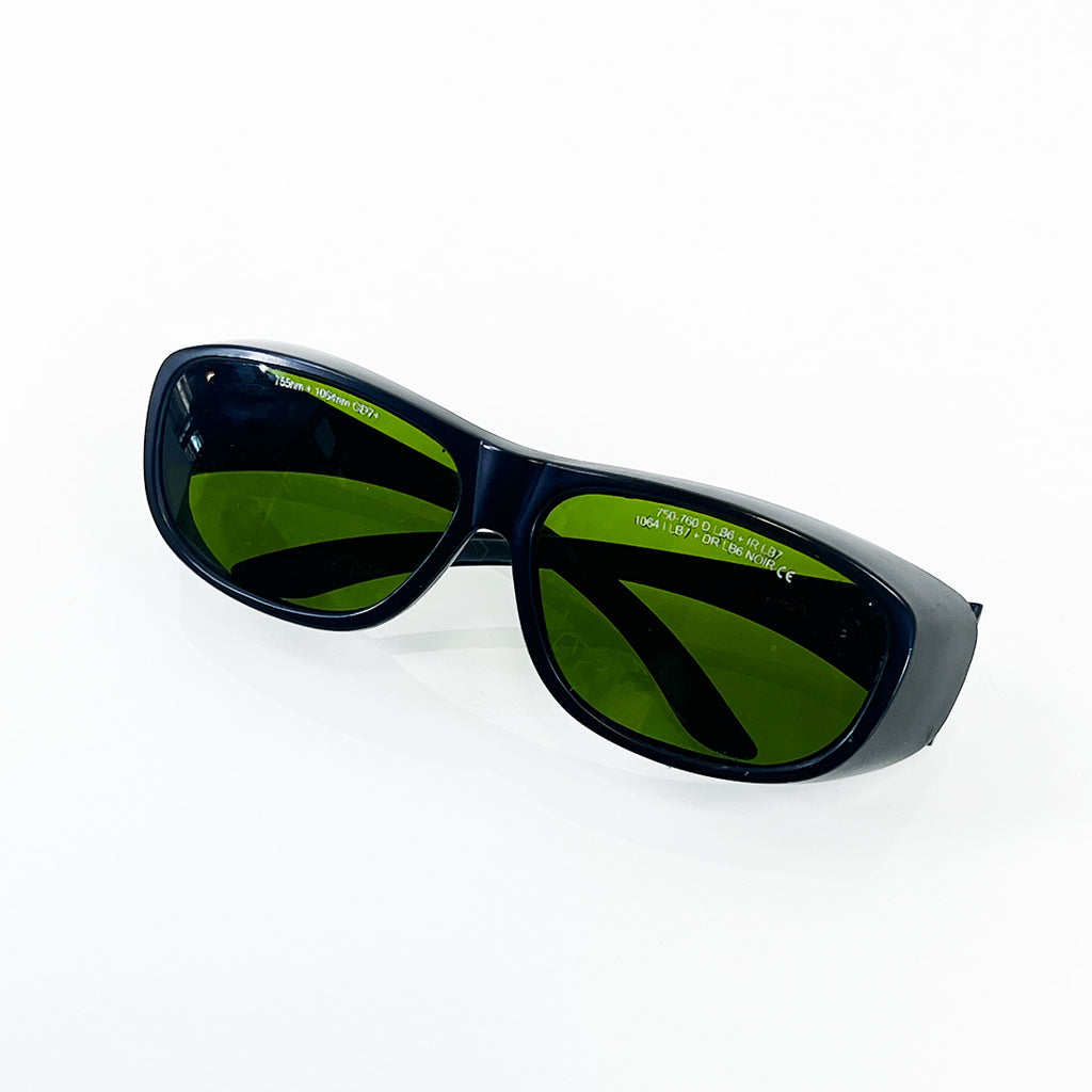DEKA Laser Safety Glasses Protective Eyewear Green Tint 755-1064nm 070100073