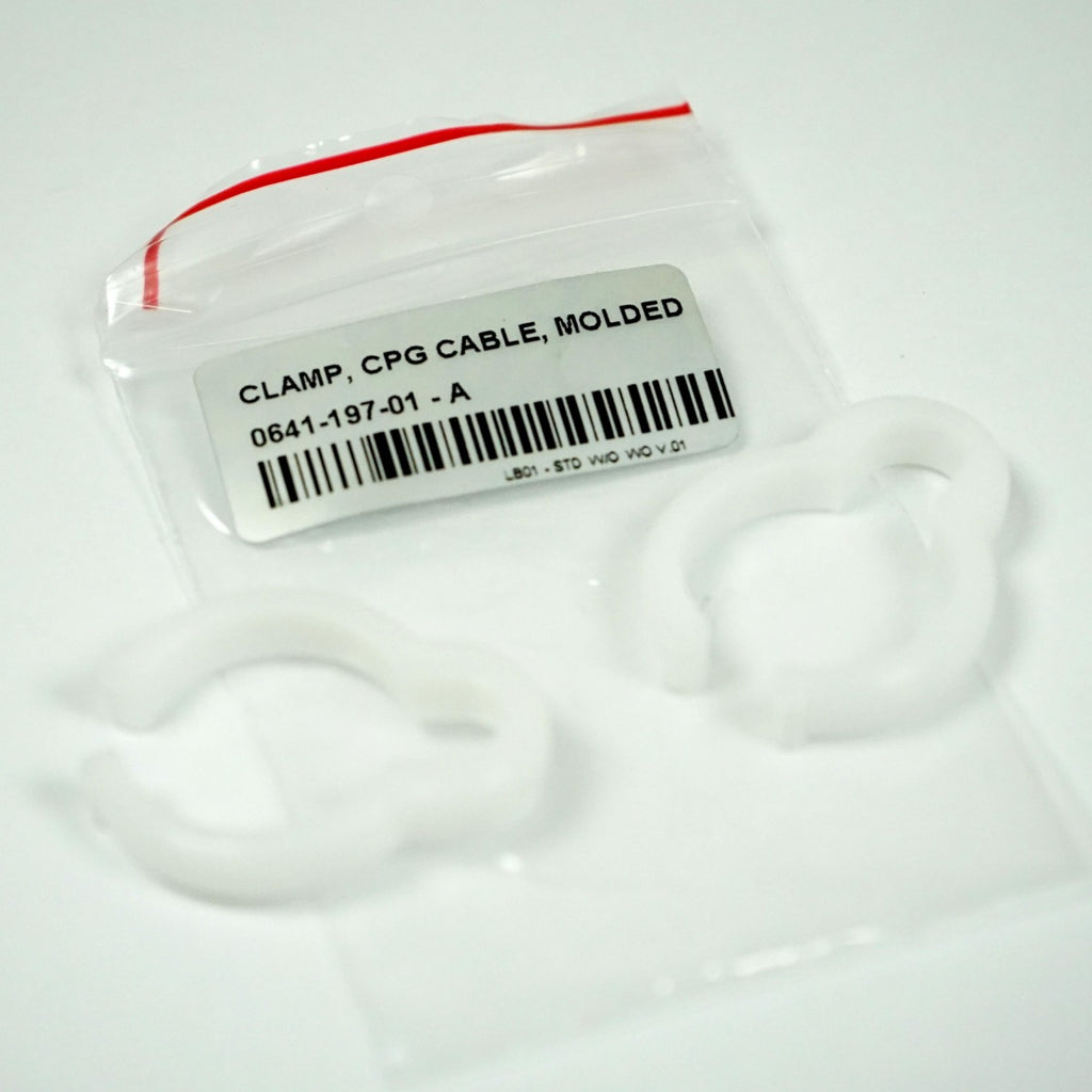 Lumenis UltraPulse Encore Laser CoolScan CPG Cable Clamp Clip 0641-197-01-A x2Pc