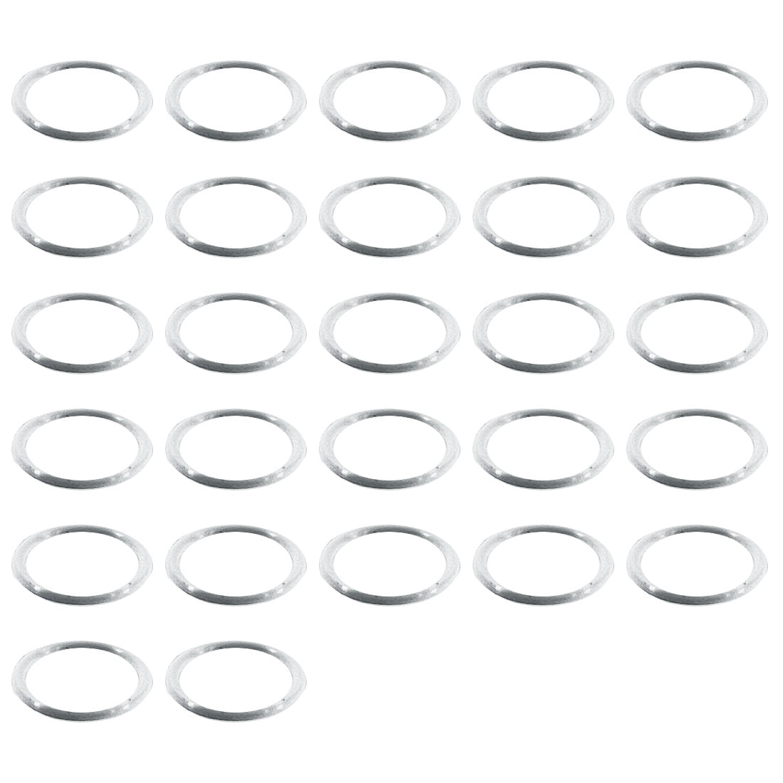 Candela VBeam Perfecta Laser V Beam White Rubber O-Rings 9/16" OD 7/16" ID x27