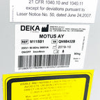 2019 DEKA Motus AY Laser Nd YAG Alex 755nm 1064nm Hair Removal Vascular Motus AY