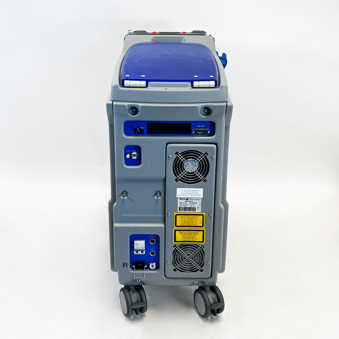 2019 DEKA Motus AY Laser Nd YAG Alex 755nm 1064nm Hair Removal Vascular Motus AY
