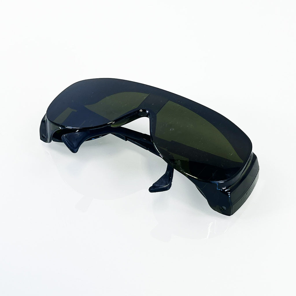 Uvex Laser Operator IPL Green Tint Safety Glasses Eye Protection W166 Wraparound