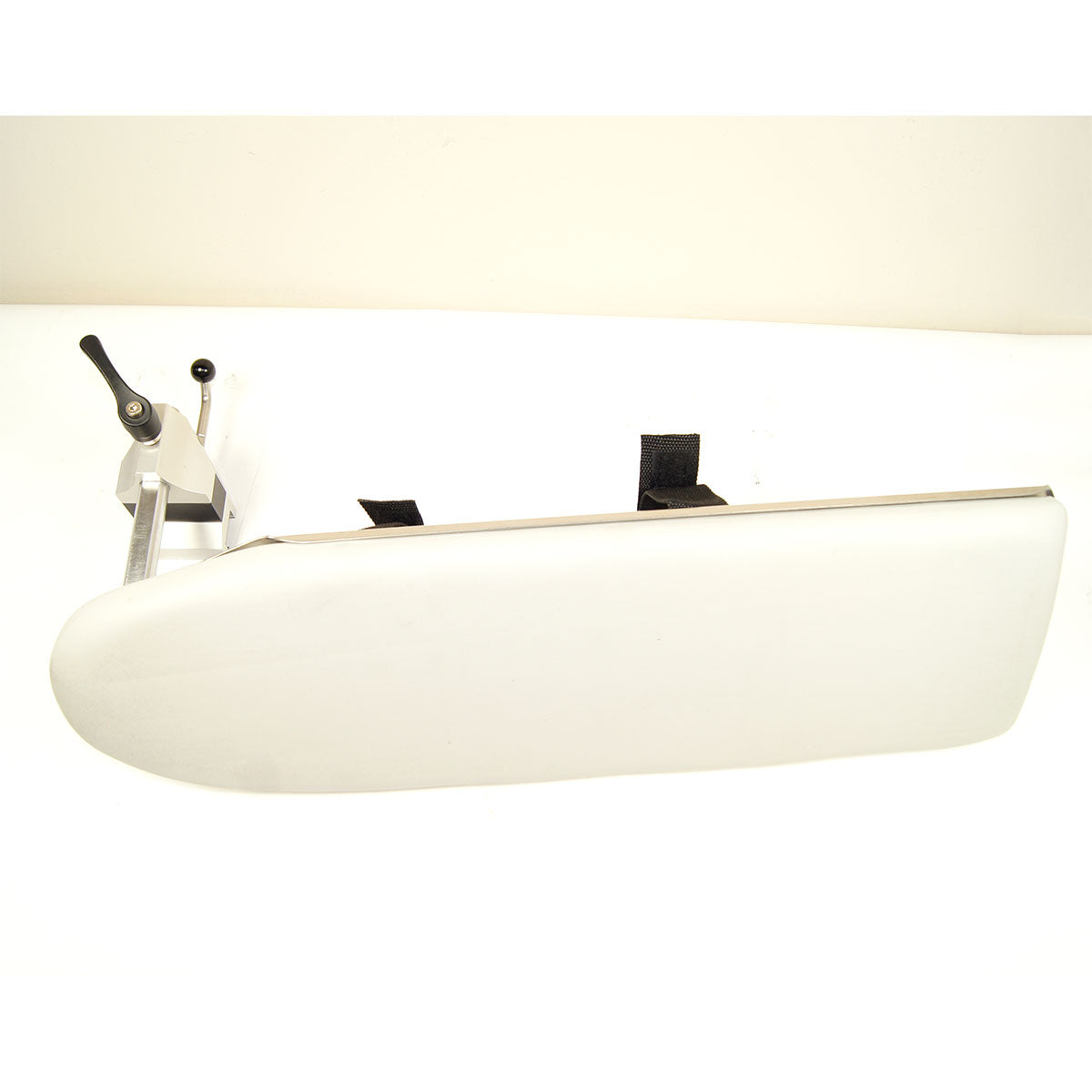 MidMark Exam Table ArmBoard Attachment w/ Clamp and Full Range Articulation Grey