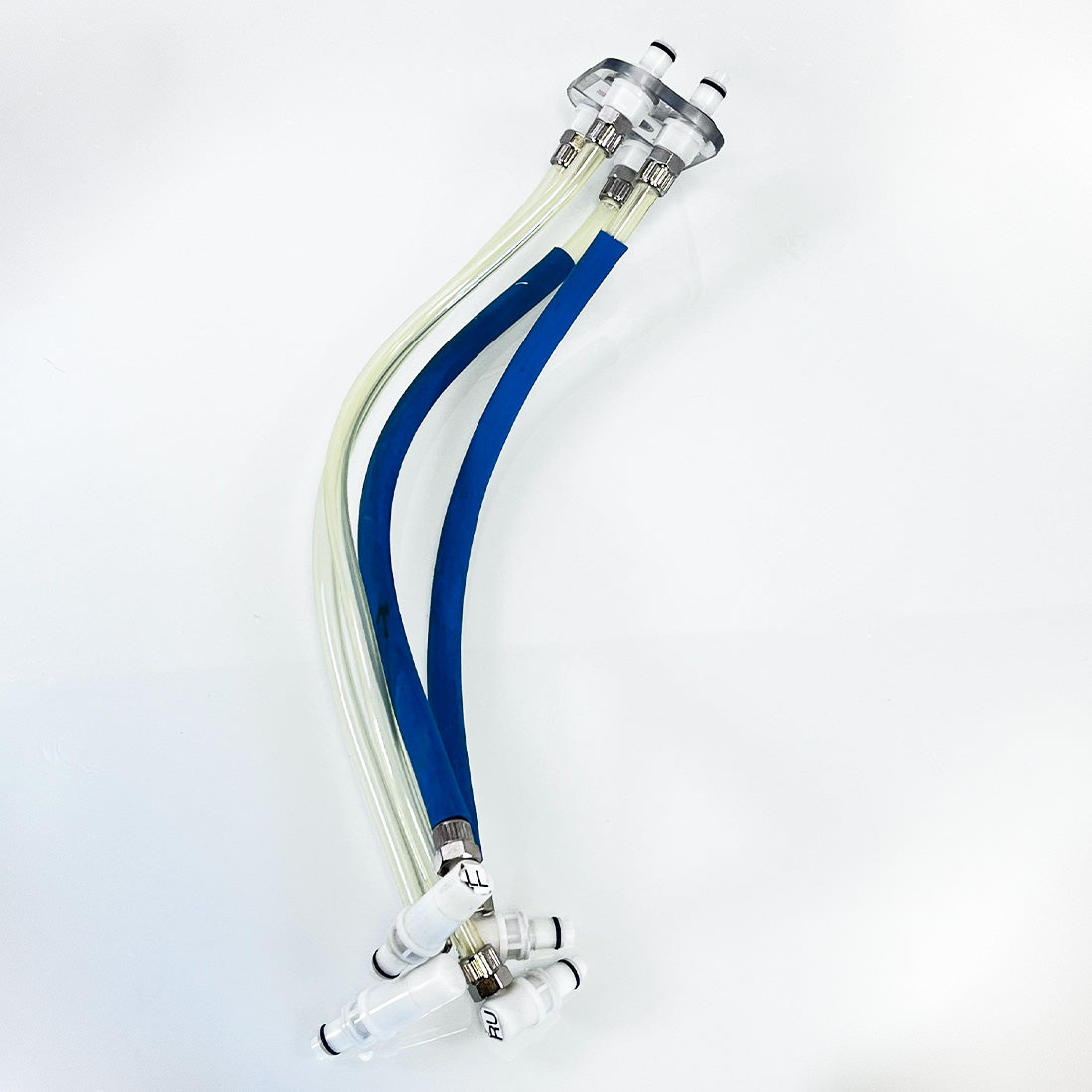 Palomar Vectus Laser Coolant Tubing Dual Hoses Clear Blue Tube Connectors PARTS