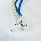 Palomar Vectus Laser Coolant Tubing Dual Hoses Clear Blue Tube Connectors PARTS
