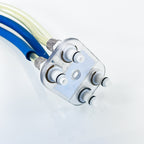 Palomar Vectus Laser Coolant Tubing Dual Hoses Clear Blue Tube Connectors PARTS