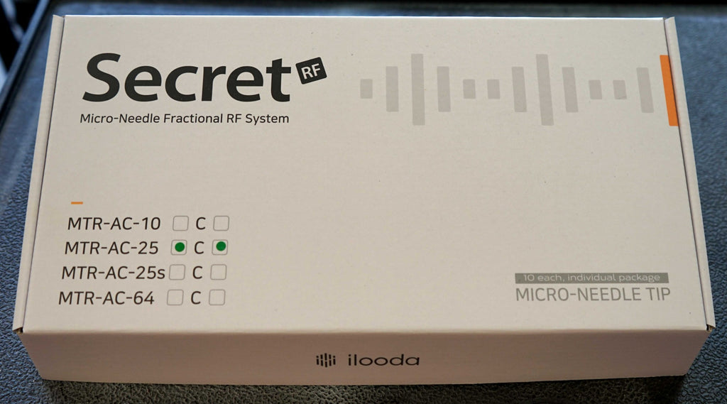ilooda SecretRF Semi-Insulated Microneedle Tip 25 Pin MTR-AC-C-25 MTR-AC-25 x8Pc