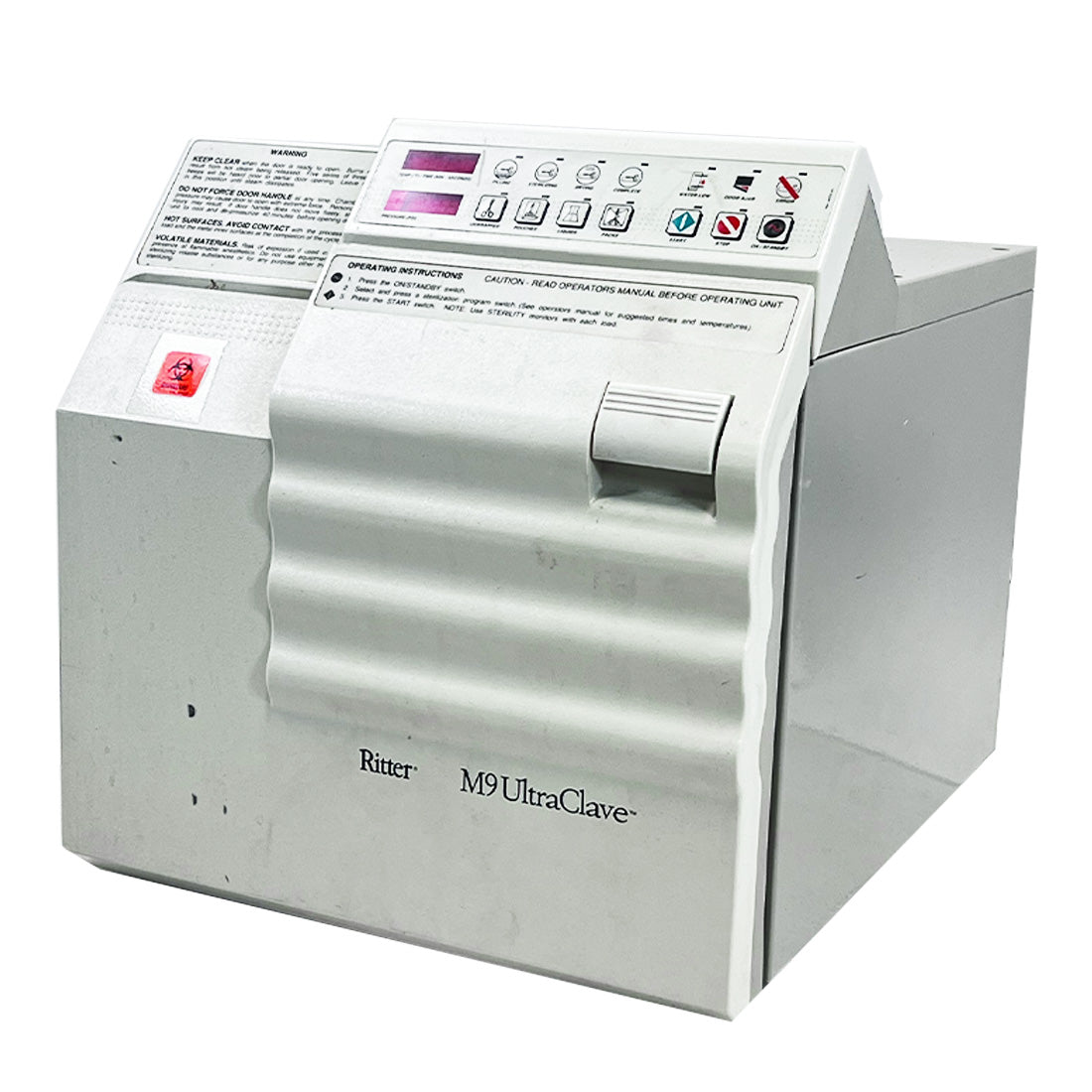 2003 Midmark Ritter M9 UltraClave AutoClave Sterilizer Note: E001 Error Sold As-Is