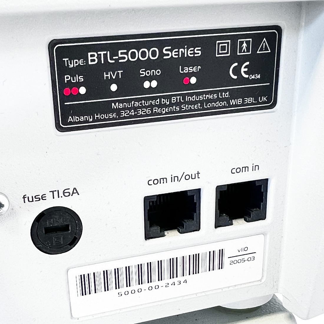 2005 BTL DermaWave BTL-5000 Needle-Less Mesotherapy System Cellulite Reduction