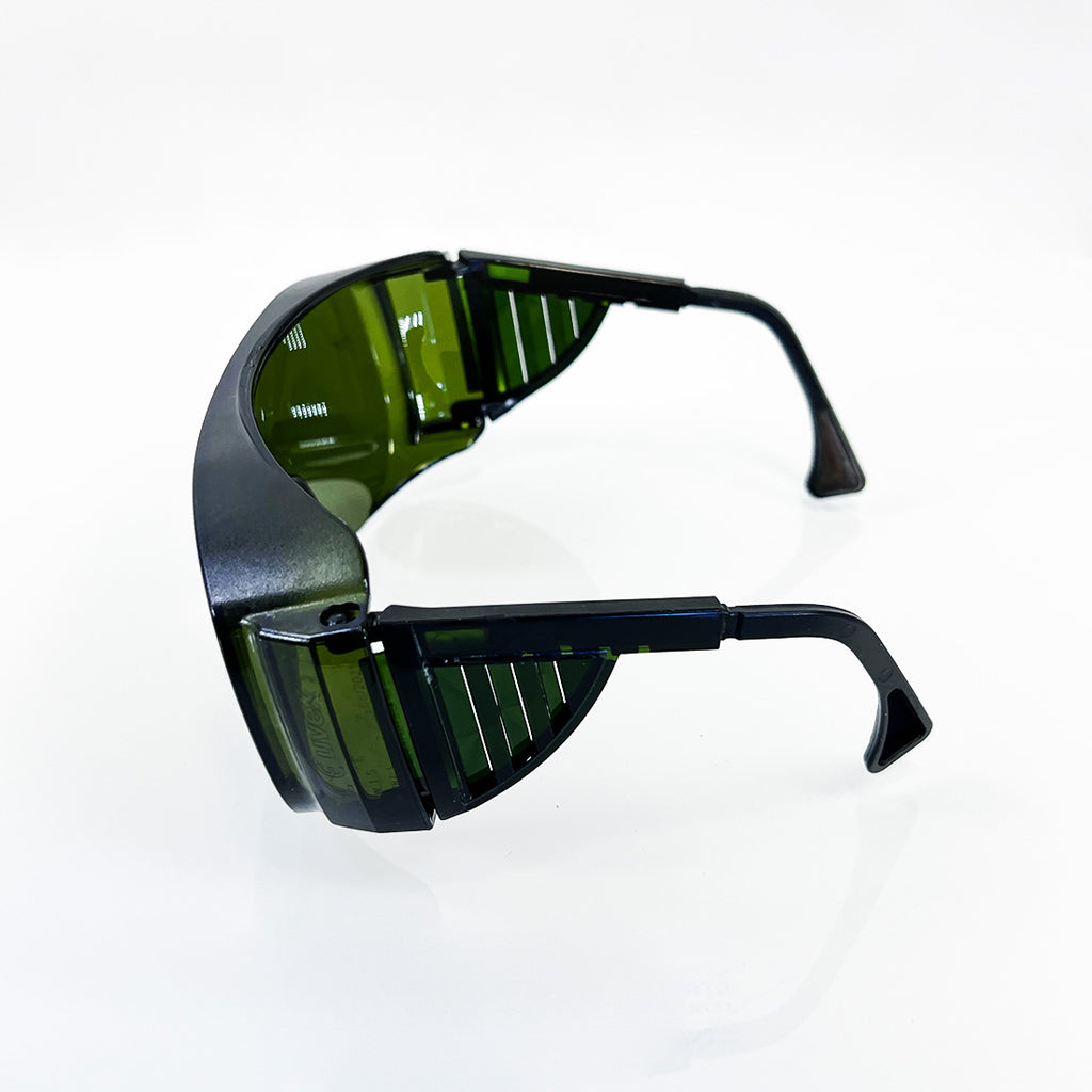 Uvex Laser Operator IPL Green Tint Safety Eye Glasses EyeWear W166 Wraparound