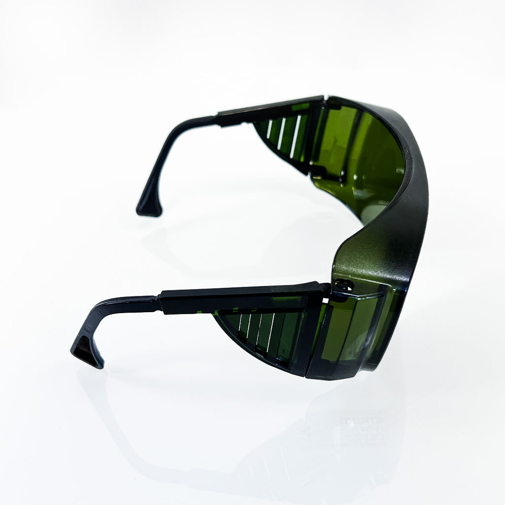 Uvex Laser Operator IPL Green Tint Safety Eye Glasses EyeWear W166 Wraparound