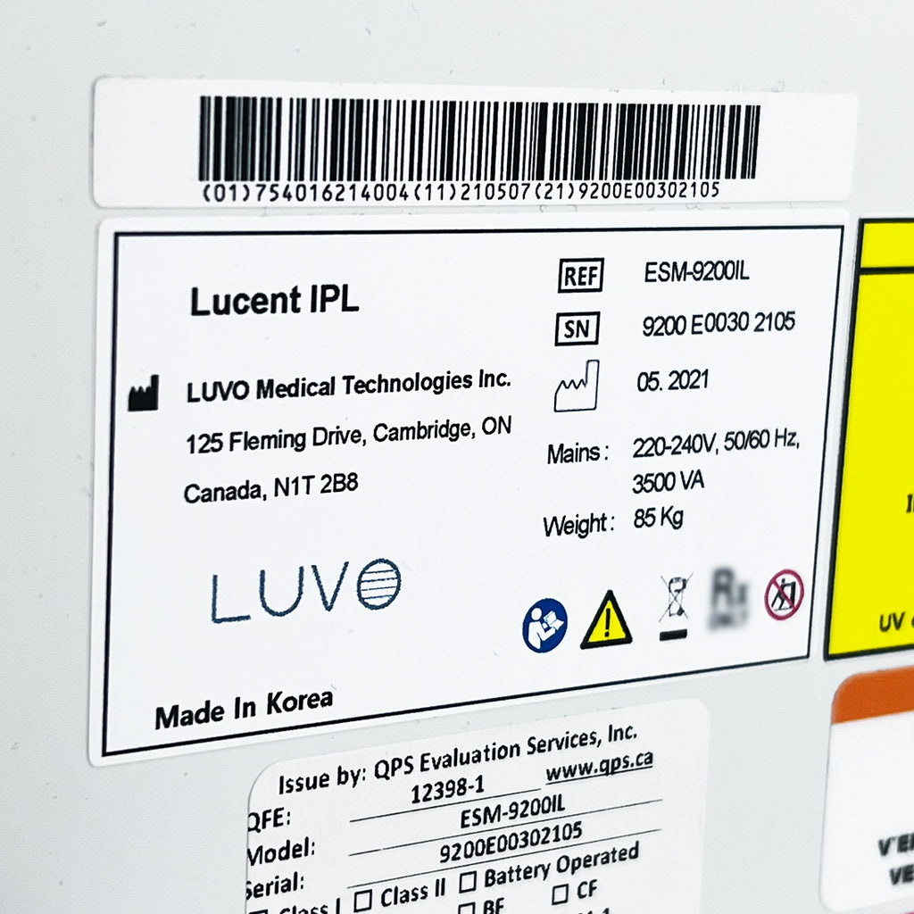 2021 Luvo Lucent IPL Laser Skin Rejuvenation Acne Hair Removal Treatment Lesions