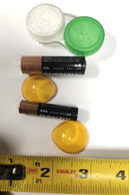 Inner Ocular Laser Patient Eyeshield Plastic Yellow Medium Size Eye Shield Set