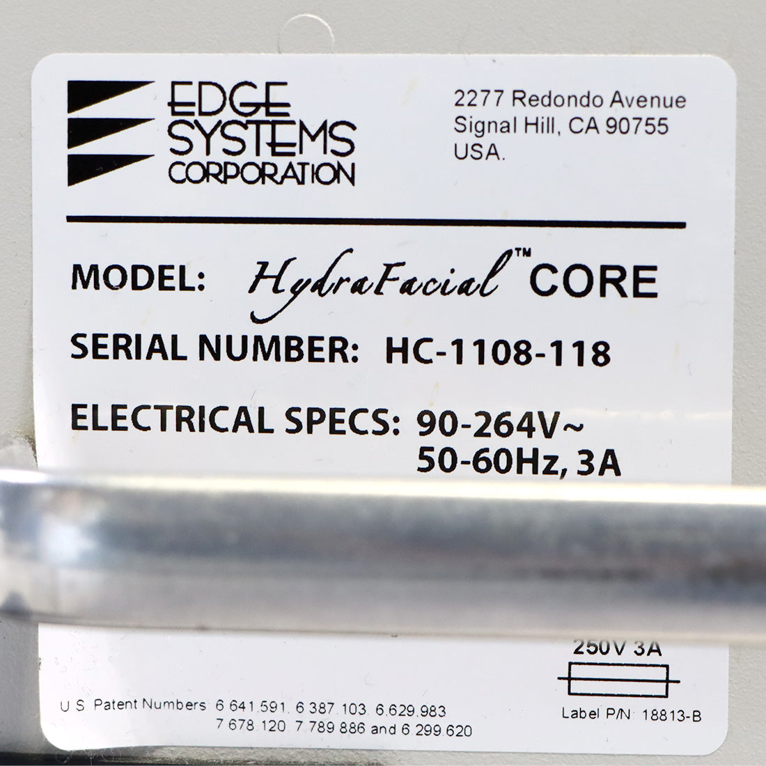 Edge Systems HydraFacial CORE System Multi-Step Skin Treatment Hydradermabrasion