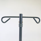 Rolling Aluminum Intravenous Stand IV Pole Adjustable Drip Bag Holder 4-Wheels