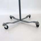 Rolling Aluminum Intravenous Stand IV Pole Adjustable Drip Bag Holder 4-Wheels