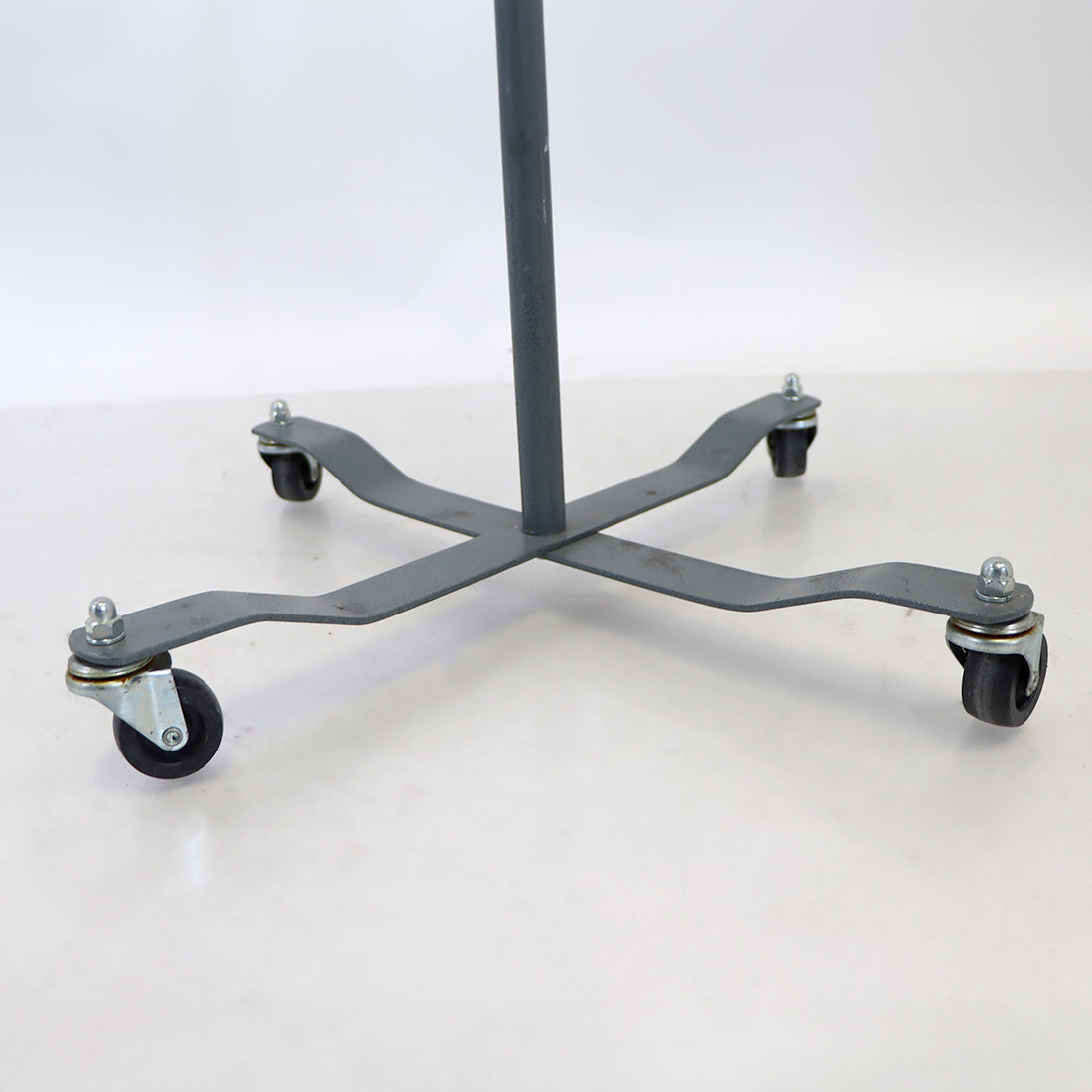 Rolling Aluminum Intravenous Stand IV Pole Adjustable Drip Bag Holder 4-Wheels