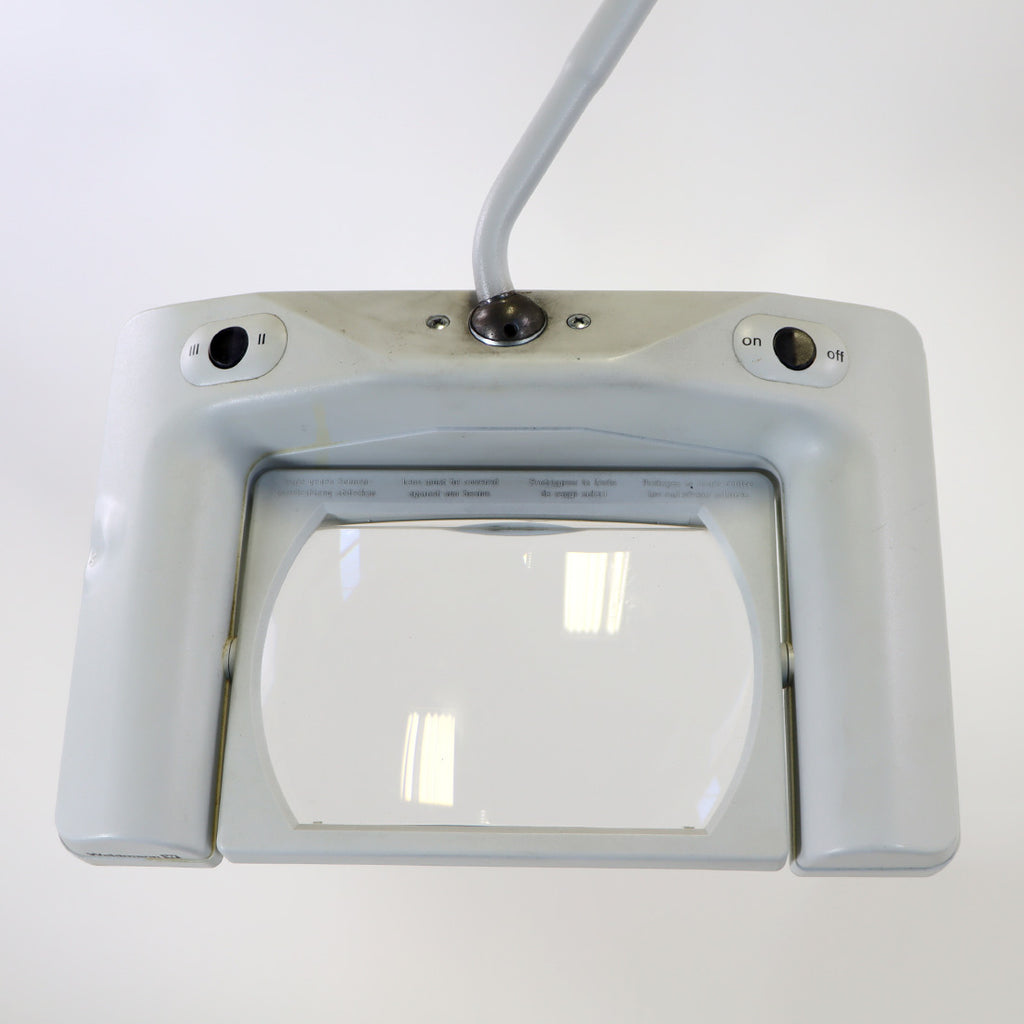 Waldmann Lighting Omnimax Rolling Magnifier Light Articulating Lamp SNL-319 3x9W