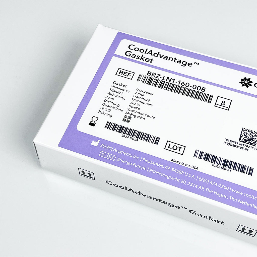 Zeltiq CoolSculpting CoolAdvantage Gasket BRZ-LN1-160-008 EXP-06/2024 8-Pack