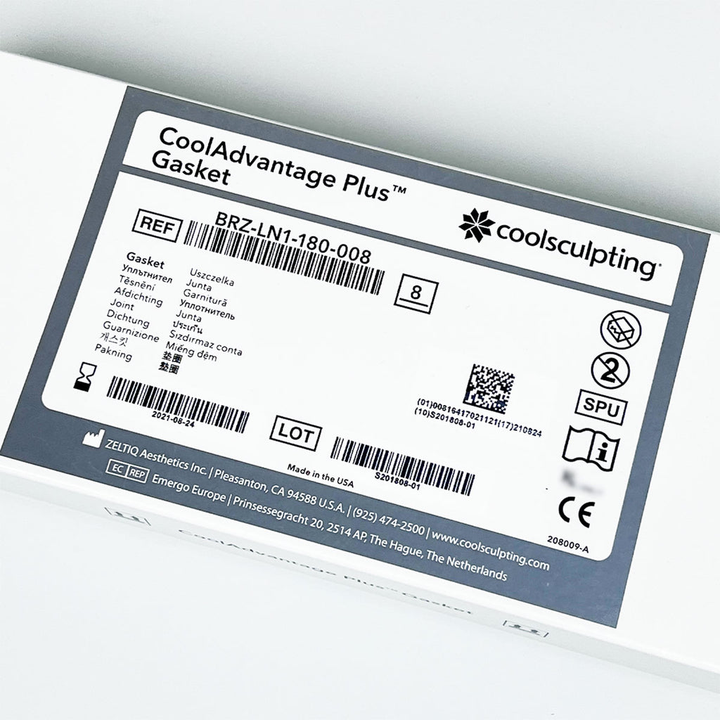 Zeltiq CoolSculpting BRZ-LN1-180-008 CoolAdvantage PLUS Gaskets 8-Pk Exp-08/21