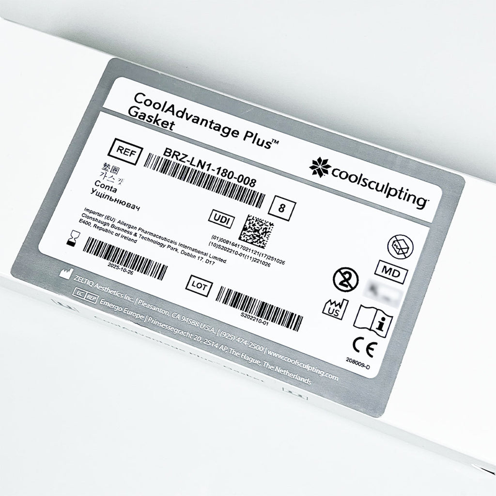 Zeltiq CoolSculpting BRZ-LN1-180-008 CoolAdvantage PLUS Gaskets 8-Pk Exp-10/25