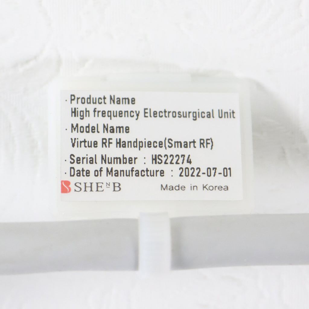 2020 Cartessa VirtueRF ShenB Microneedle Virtue RF Wrinkles System