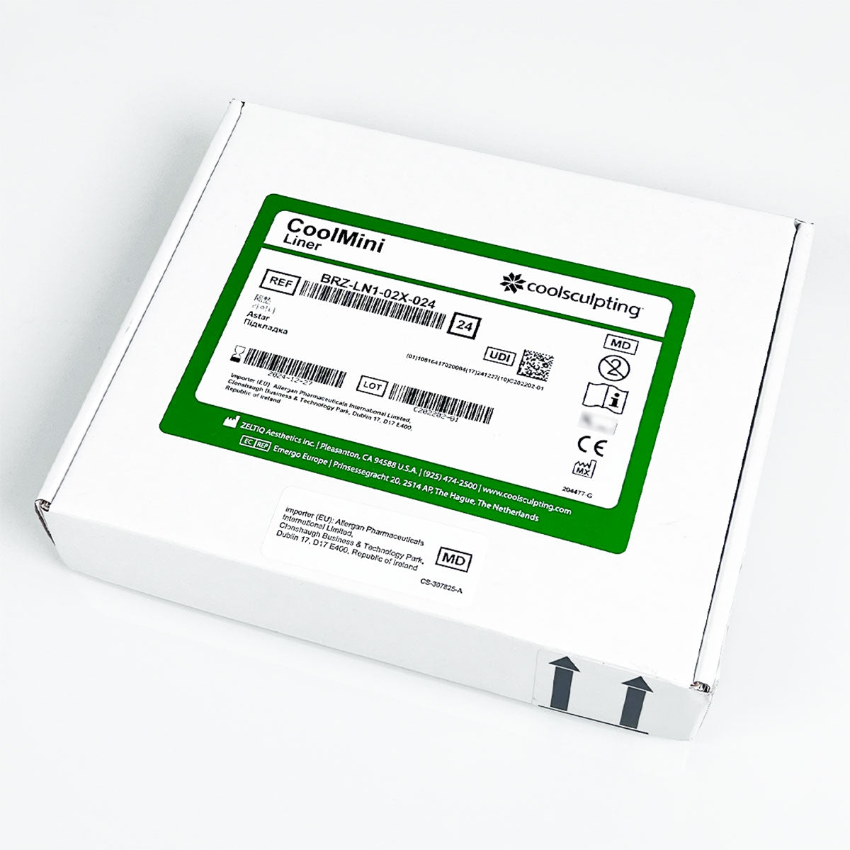 ZELTIQ CoolSculpting CoolMini Liner BRZ-LN1-02X-024 Best By-12/2024