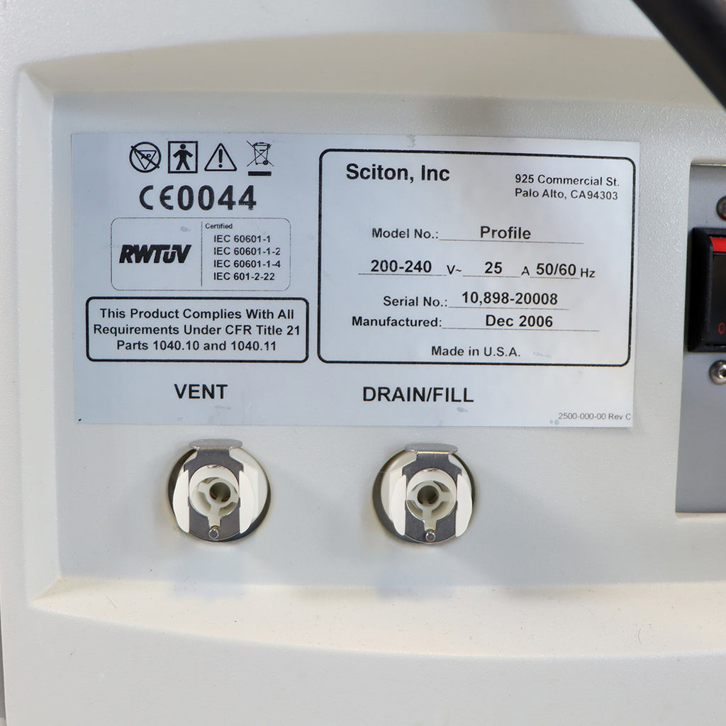 2006 Sciton Profile Erbium Nd:YAG Laser System Skin Rejuvenation Hair Removal