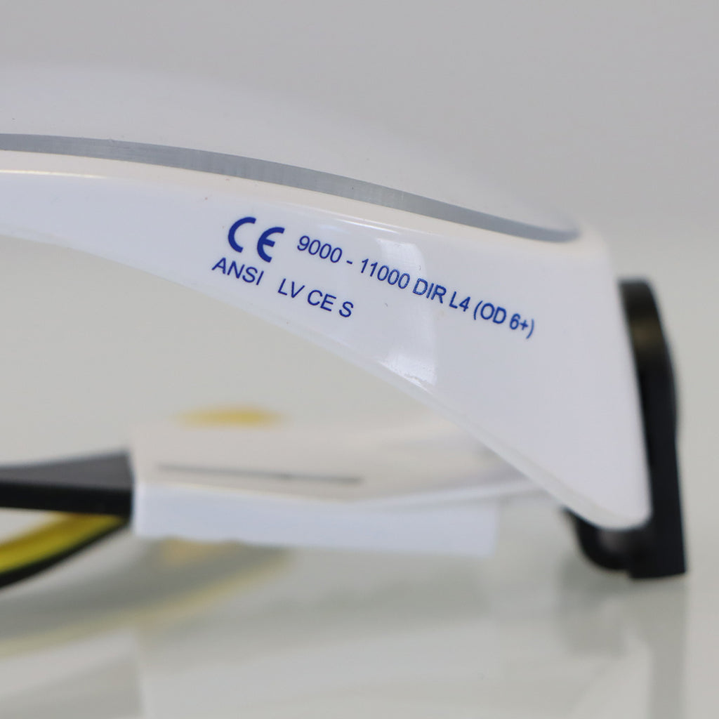Lumenis C02 Laser Glasses White AX0000068 Eyewear Eye Protection 9000-11000