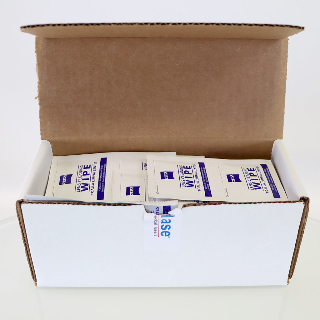ZEISS Lens Cleaning Wipes Pre-Moistened Eye Glasses Webcams Camera Optics x43Pcs