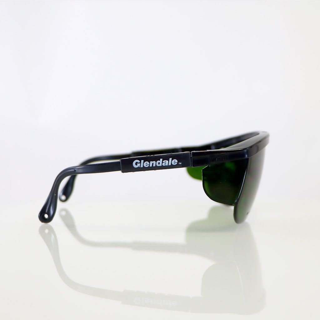 Glendale IPL Laser Operator Safety Eyewear Glasses Green Lens 31-9623 w/Case