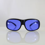 Laser Operator PDL Pulsed Dye Laser Operator Blue Safety Eye Glasses 585-595nm