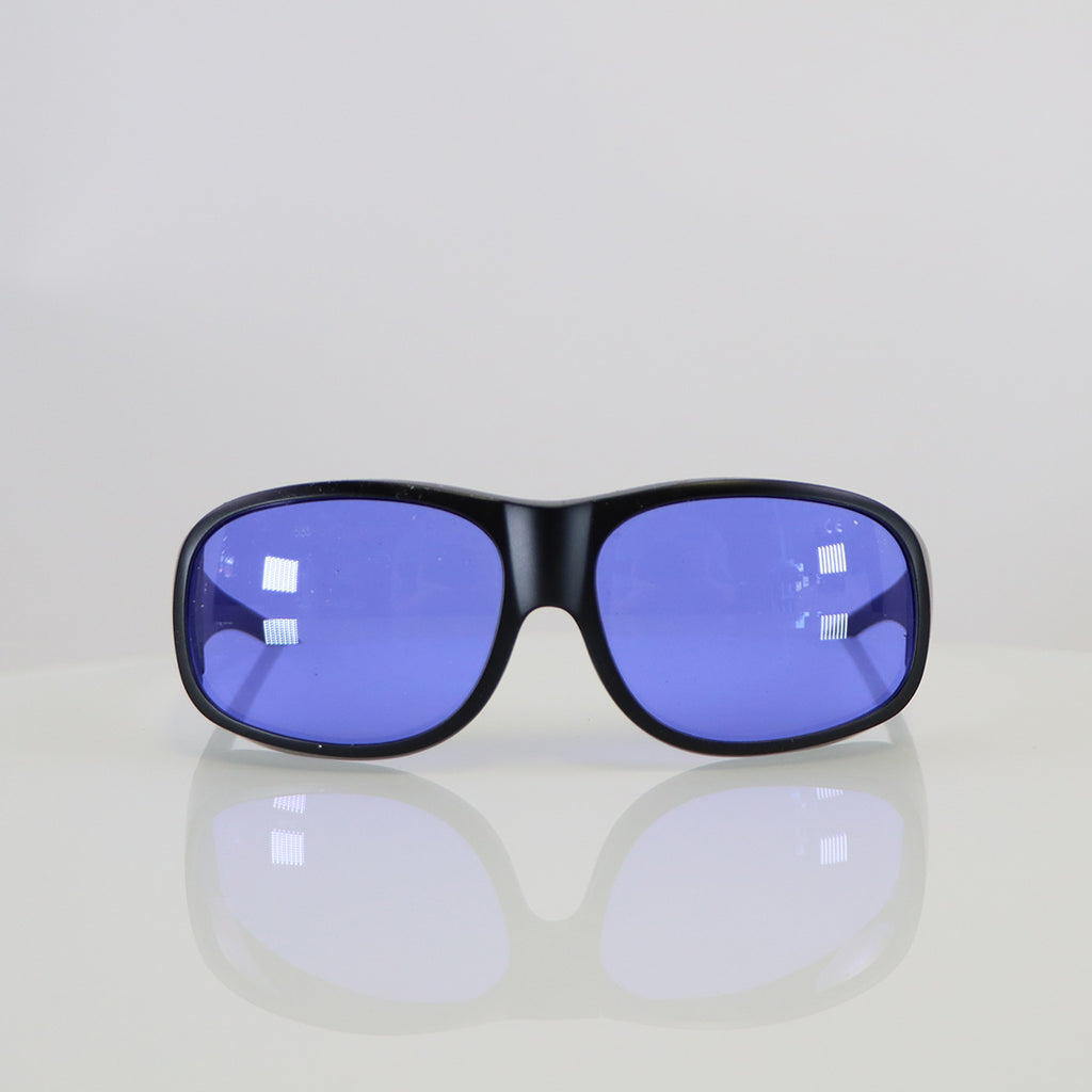 Laser Pulsed Dye Operator Eyewear Safety Eye Glasses PDL Vbeam Blue Lens 585-595