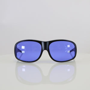 Laser Pulsed Dye Operator Eyewear Safety Eye Glasses PDL Vbeam Blue Lens 585-595