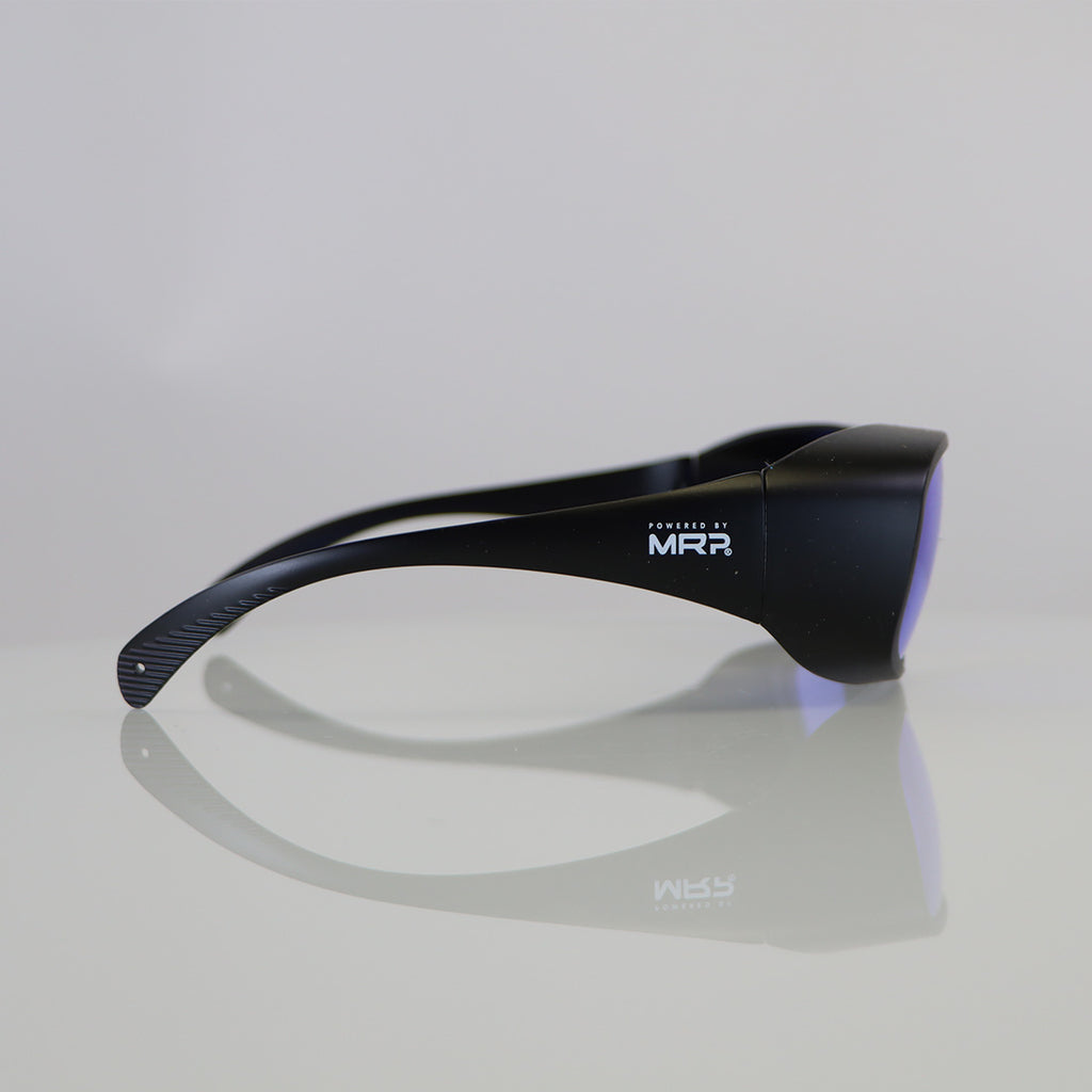 Laser Pulsed Dye Operator Eyewear Safety Eye Glasses PDL Vbeam Blue Lens 585-595