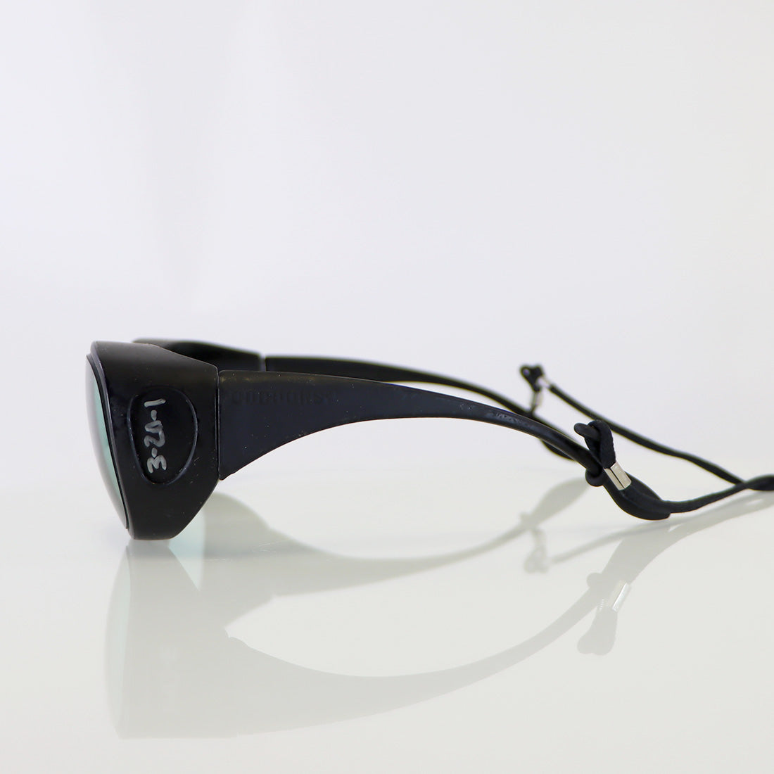 Cocoons Eye Protection Safety Glasses Blue Lens Black Frame C300F Eyewear