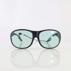 Cocoons Eye Protection Safety Glasses Blue Lens Black Frame C300F Eyewear