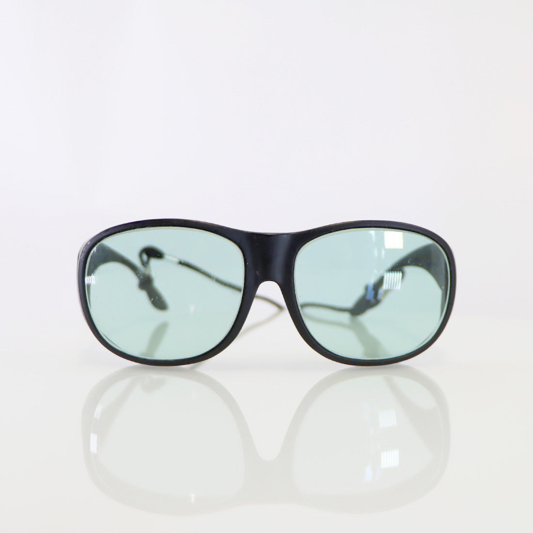 Cocoons Eye Protection Safety Glasses Blue Lens Black Frame C300F Eyewear