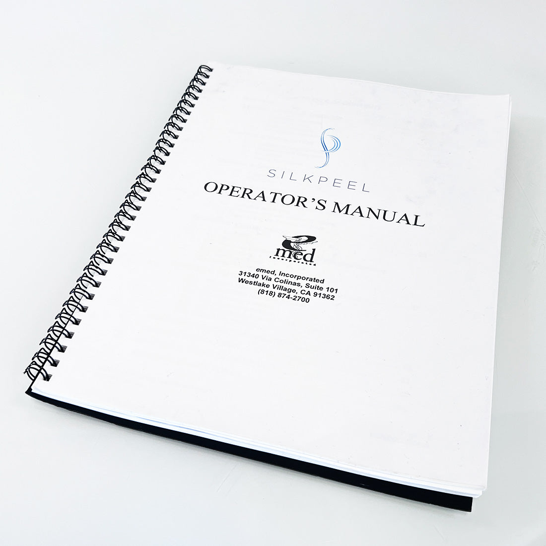 eMed SilkPeel MD Platinum Operator's Manual RCA-DOC-0204 v5 2008
