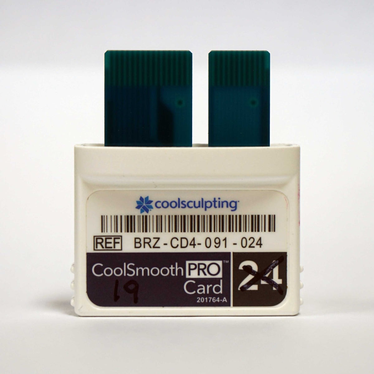 Zeltiq CoolSculpting CoolSmooth PRO Card BRZ-CD4-091-024 Cool Smooth x19 Cycles