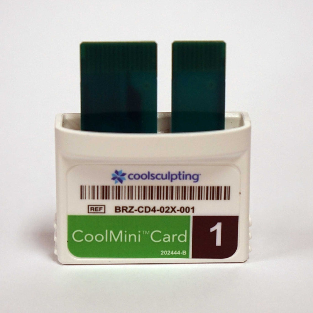 Zeltiq CoolSculpting CoolMini BRZ-CD4-02X-001 Green Treatment Card x1 Cycle Left