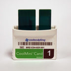 Zeltiq CoolSculpting CoolMini BRZ-CD4-02X-001 Green Treatment Card x1 Cycle Left