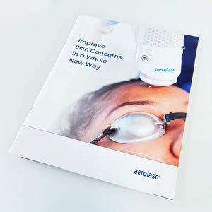 Aerolase Neo Elite Improve Skin Concerns Office Marketing Before After Photos Tri-Fold