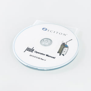 Sciton Joule Laser Operator User Manual Instruction Guide CD Disc 2013-013-00