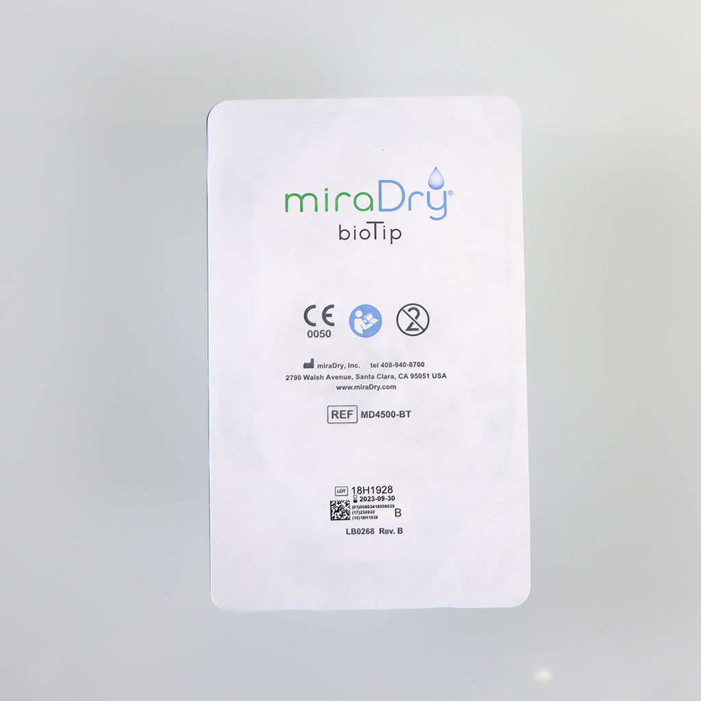 Miramarlabs miraDry bioTip Hyperhidrosis Reduction Bio Tip MD4500-BT EXP 09-2023