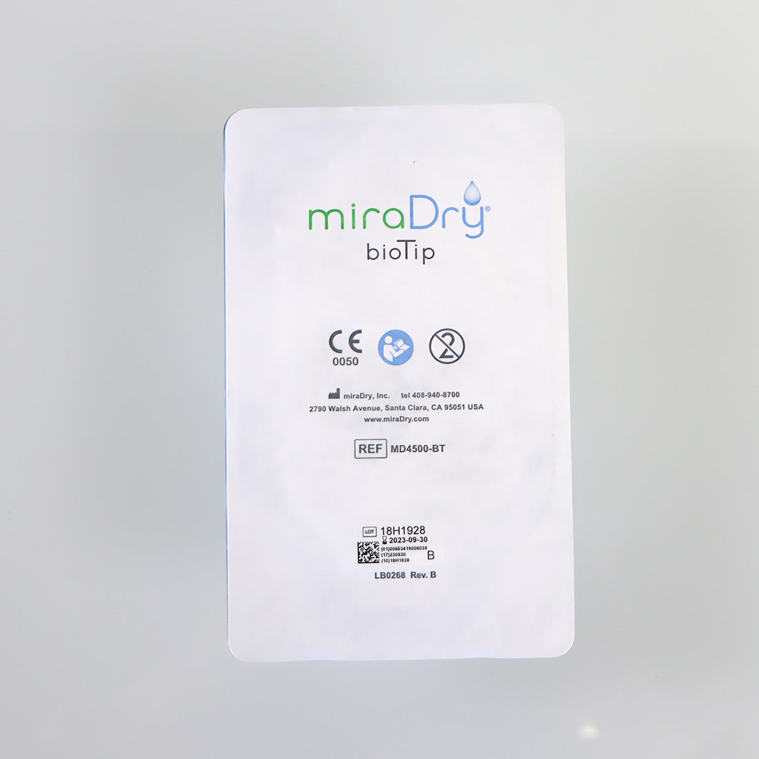 Miramarlabs miraDry bioTip Hyperhidrosis Reduction Bio Tip MD4500-BT EXP 09-2023